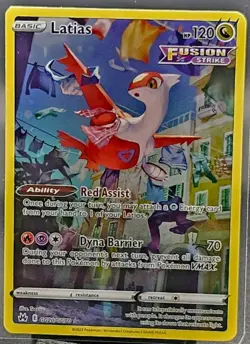 Pokemon Latias GG20/GG70 Crown Zenith Galarian Gallery Ultra Rare Holo 120 HP - Image 1