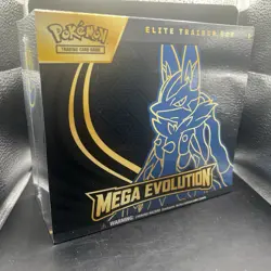 Pokemon TCG Mega Evolution Elite Trainer Box Lucario ETB | New / Factory Sealed - Image 1