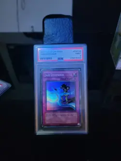 Yu-Gi-Oh Jam Defender Super Rare Card RP02-EN036 PSA 9 - Image 1