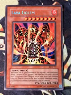 Yugioh: Lava Golem - PGD-107 - Secret Rare - Unlimited - LP - Image 1
