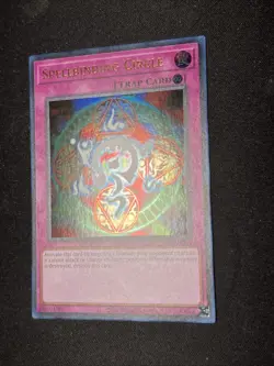 Spellbinding Circle SRL-EN006 - Ultra Rare 25th Anniversary Unlimited NM Yugioh - Image 2