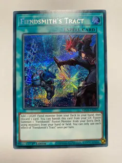 Fiendsmith's Tract MP25-EN093 2025 MegaPack 1st Edition Prismatic NM Yugioh - Image 1