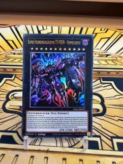 Yugioh Super-Sternenschlachter TY-PHON-Himmelskrise RA04-DE072 Ultra Rare - Image 1