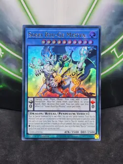 Yugioh Sosei Ryu-Ge Mistva CRBR-EN034 Ultra Rare 1st Edition NM - Image 1