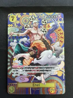 ONE PIECE - Enel OP05-100 SP Alt Art - Awakening Of The New Era - Image 1
