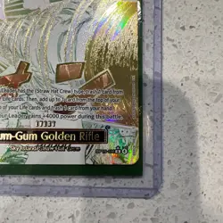 Gum-Gum Golden Rifle OP15-116 Adventure on KAMI’s Island ONE PIECE Card MINTY!💥 - Image 4