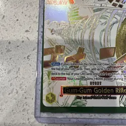 Gum-Gum Golden Rifle OP15-116 Adventure on KAMI’s Island ONE PIECE Card MINTY!💥 - Image 5