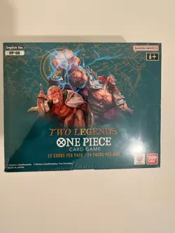 One piece OP-08 Two Legends Booster Box - SHIPS NEXT DAY - Image 1