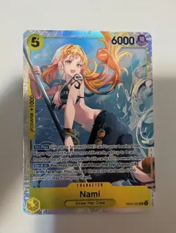 One Piece Nami EB03-053 SR Heroines Edition English Foil - Image 1