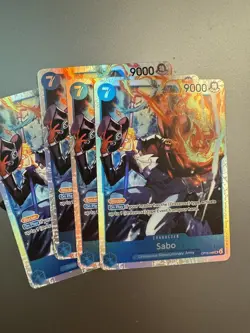 Sabo OP15-046 SR Foil One Piece OP15 English Adventure On Kami's Island playset - Image 1