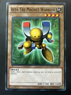 Yugioh! Beta The Magnet Warrior - YGLD-ENB12 - Common - Unlimited Edition - Image 1
