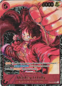 MONKEY.D.LUFFY (012) (ALTERNATE ART) ST01-012 NM - Image 1