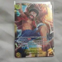 Monkey.D.Luffy OP15-119 SEC English Adventure On Kami’s Island One Piece TCG - Image 1