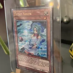 Yu-Gi-Oh Effect Veiler RA04-EN004 QCR Alternative Art 1st Edition MINT CONDITION - Image 2