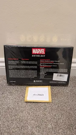 MARVEL ANTHOLOGY TRADING CARD TREASURE Booster BOX - PANINI Ready to Ship - Image 4