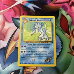 Pokemon Card - Sabrina's Golduck Gym Challenge 30/132 Rare LP - Image 1