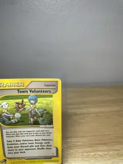 Pokemon Town Volunteers 136/147 Aquapolis E Reader Series 2002 Pokemon Card TCG - Image 5