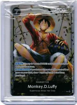 One Piece Promotion Cards #P-075 Monkey.D.Luffy (Tin Pack Set Vol. 2) - Image 1