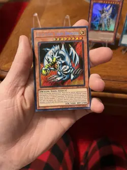 Konami Blue-Eyes Toon Dragon SRE Foil Dragon Toon Effect card Yu-Gi-Oh! - Image 1