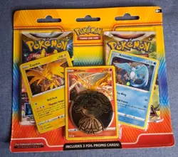 Pokemon Trading Cards 2 Pack Zapdos, Moltres, Articuno New Sealed - Image 1