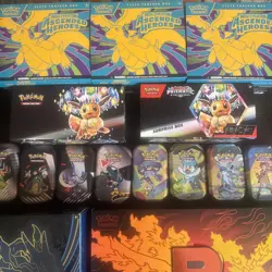 Pokemon TCG - EMPTY BOX LOT - ETB/TIN/UPC/SURPRISE BOX - NO CARDS - EMPTY - Image 3