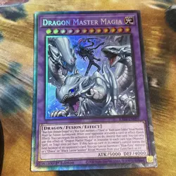 Yu-Gi-Oh! TCG Dragon Master Magia Prismatic Ultimate Rare Card RA04-EN055 - Image 1