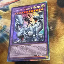 Yu-Gi-Oh! TCG Dragon Master Magia Prismatic Ultimate Rare Card RA04-EN055 - Image 3