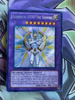 PRC1-ENV01 Elemental Hero The Shining Secret Rare Limited Ed NM Yugioh Card - Image 1