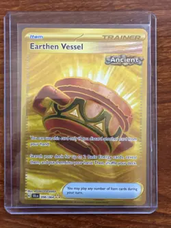 Pokemon TCG Earthen Vessel Trainer Shrouded Fable Holo Card 096/064 SV - Image 1