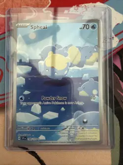 Pokemon TCG Spheal Card 199/191 Surging Sparks Illustration - Image 1