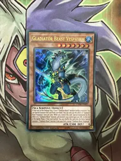CHIM-ENSP1 Gladiator Beast Vespasius Ultera Rare Limited Edition NM Yugioh Card - Image 1