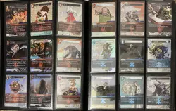 Final Fantasy TCG Crystal Dominion OPUS 15 XV Complete Foil Binder Set 140 Cards - Image 2