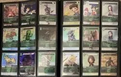Final Fantasy TCG Crystal Dominion OPUS 15 XV Complete Foil Binder Set 140 Cards - Image 4