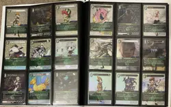 Final Fantasy TCG Rebellions Call OPUS 17 XVII Complete Foil Set Binder 140 Card - Image 4