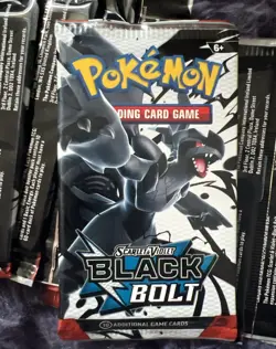 10x Pokemon BLACK BOLT BOOSTER PACK 100 Total Cards NEW SEALED - Image 2