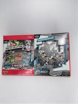 Pokemon Scarlet & Violet Binder & Unova Poster Collection Box Promo Cards - Image 1