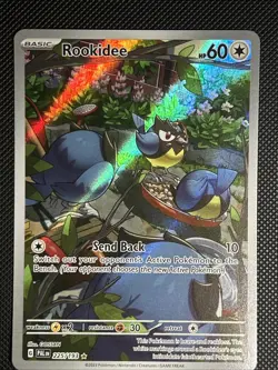 Pokemon TCG Rookidee Holo Illustration Card 225/193 Paldea Evolved - Image 1