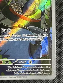 Pokemon TCG Rookidee Holo Illustration Card 225/193 Paldea Evolved - Image 5
