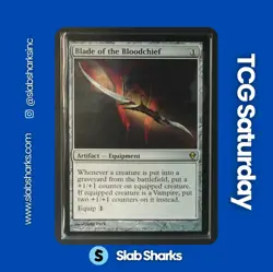 2009 MAGIC: THE GATHERING ZENDIKAR #196/249 BLADE OF BLOODCHIEF - Image 1