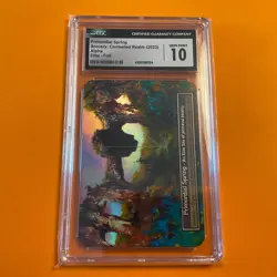 Primordial Spring ALPHA FOIL Sorcery Contested Realm CGC 10 Drew Tucker - Image 1