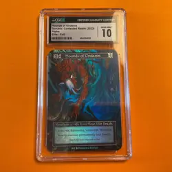 Hounds Of Ondaros ALPHA FOIL Sorcery Contested Realm CGC 10 - Image 1