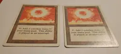 MTG Magic The Gathering - Sol Ring x2 Revised Edition, Uncommon MP - Image 4