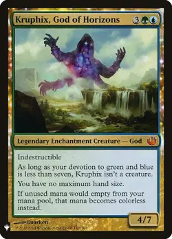 MTG Kruphix, God of Horizons ** The List ** English (NM) - Image 1