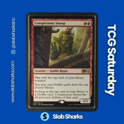 2020 MAGIC: THE GATHERING CORE SET 2021 #139/274 CONSPICUOUS SNOOP - Image 1