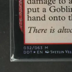 2017 MAGIC: THE GATHERING DUEL DECKS: MERFOLK VS. GOBLINS #32 WARREN INSTIGATOR - Image 4