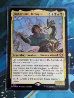 MTG Rukarumel, Biologist FOIL - NM - Commander Masters - Image 1