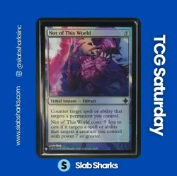 2010 MAGIC: THE GATHERING RISE OF ELDRAZI #8/248 NOT THIS WORLD FOIL - Image 1