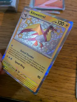 NM! Kilowattrel (146/091) Paldean Fates Baby Shiny Rare Pokemon Card! FREE P&P! - Image 4