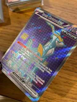 NEAR MINT! Iron Crown ex (191/162) Temporal Forces Full Art Pokemon Card! - Image 4