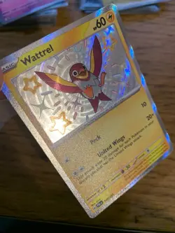 NM! Wattrel (145/091) Paldean Fates Baby Shiny Rare Pokemon Card! FAST P&P! - Image 3
